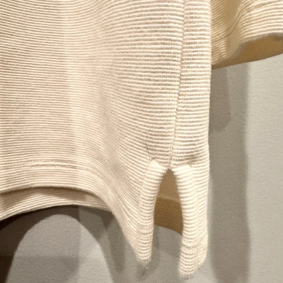 Talbots Cream Sabrina Portrait Collar Top - Picture 6 of 11